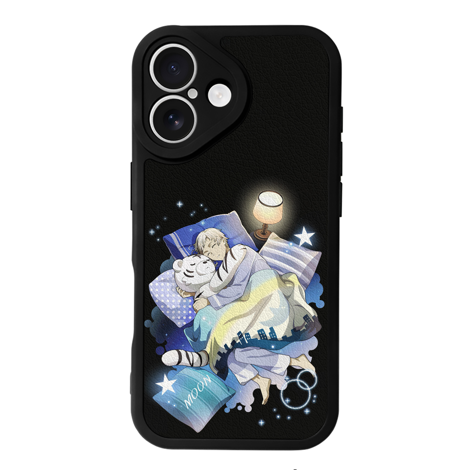 （画像用） 文豪ストレイドッグス Bungo Stray Dogs 【iPhone 16シリーズ対応】シリコンスマホケース（レザー調） 材質：シリコン